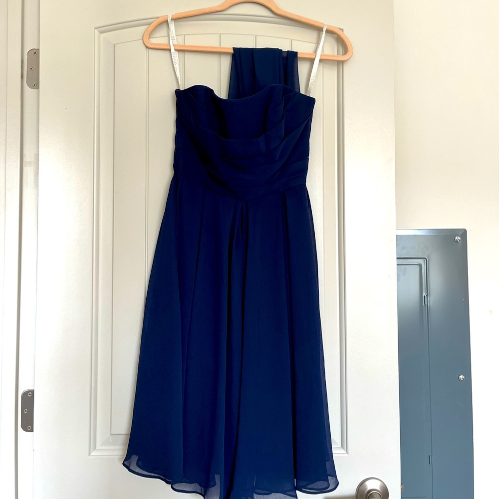 Blue David’s Bridal Bridesmaid Dress